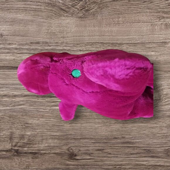 Vintage 1992 The Lyons Group Barney Plush Stuffed Animal 13" tall - Picture 4 of 7